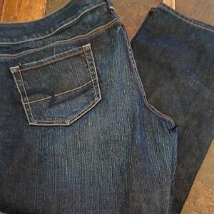 American Eagle Outfitters Dark Indigo Straight Leg Jeans